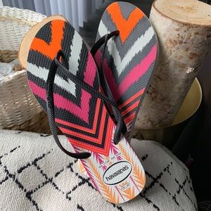 *NEW* Havaianas Slim Tribal Women Havaianas Flops